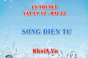 Đặc điểm của Sóng điện từ là gì? Sóng vô tuyến là gì? Sự phản xạ của các sóng ngắn trên tầng điện li - Vật lý 12 bài 22